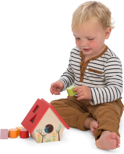 Holz-Steckspielhaus für Vögel von Le Toy Van