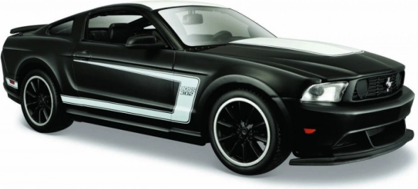Verbundmodell FORD MUSTANG BOSS 302 schwarz 1:24