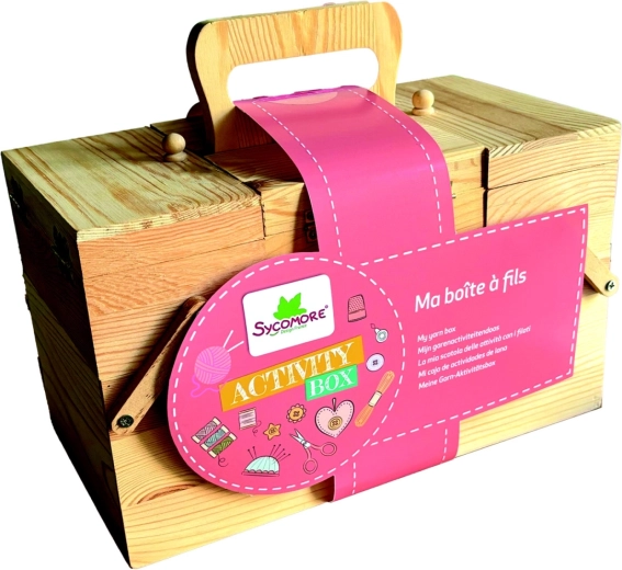 Activity Box – Stricken und Nähen für Kinder