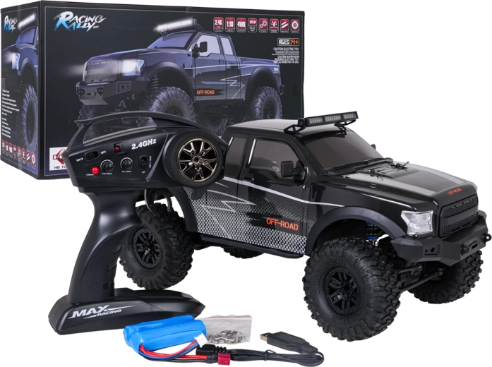 Geländewagen RC Auto Climbing beast 4x4 1:10 schwarz