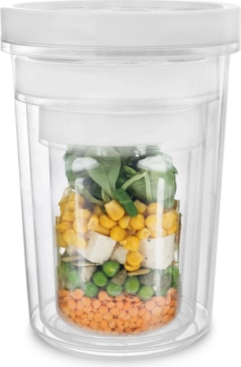 Praktisch für den Transport von Suppen und Mahlzeiten