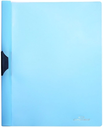 Schnellhefter mit seitlichem Clip A4, pastellblau CONCORDE