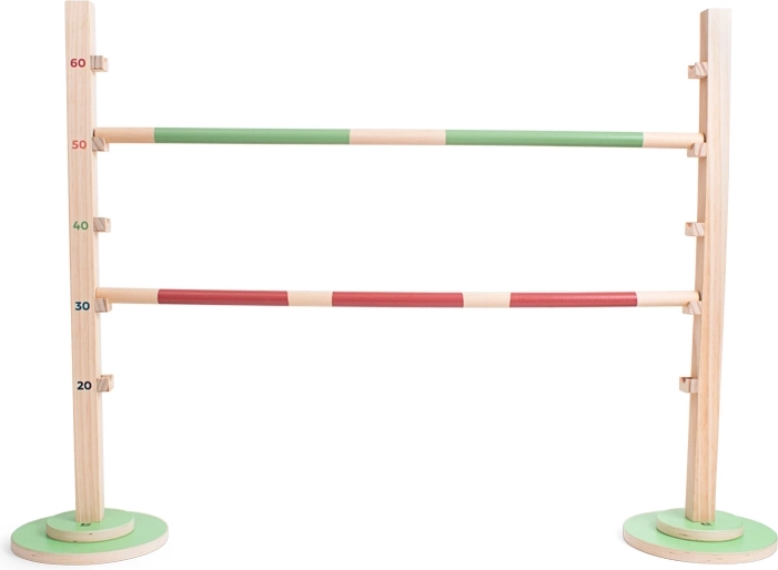 Hölzerne Leichtathletik-Hürde für Kinder