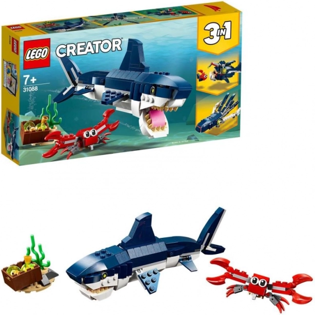 Tiefsee Kreaturen von LEGO Creator 3-in-1