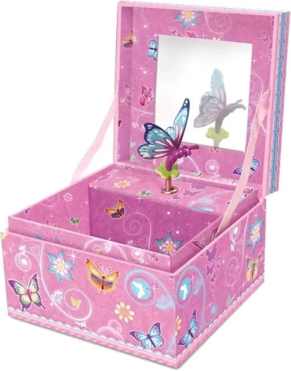 Melodie und tanzender Schmetterling
