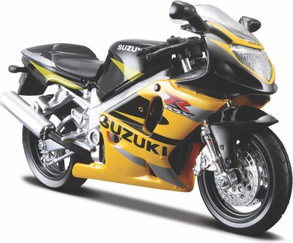 Modell Motorrad Suzuki GSX-R600 mit Ständer 18