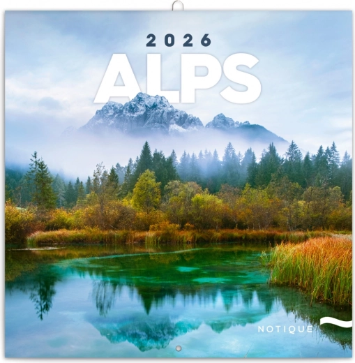Notizkalender Alpen 2026