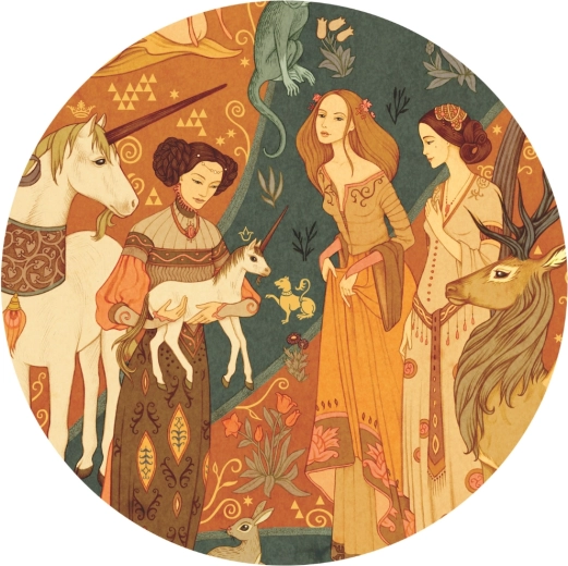 Zauberhafte Fantasy-Illustration