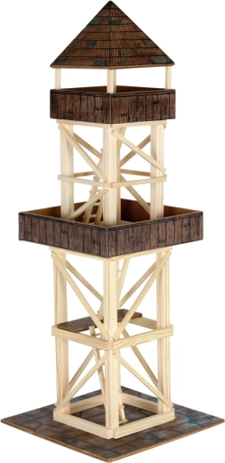 Walachia Holz-Klebe-Bausatz Aussichtsturm