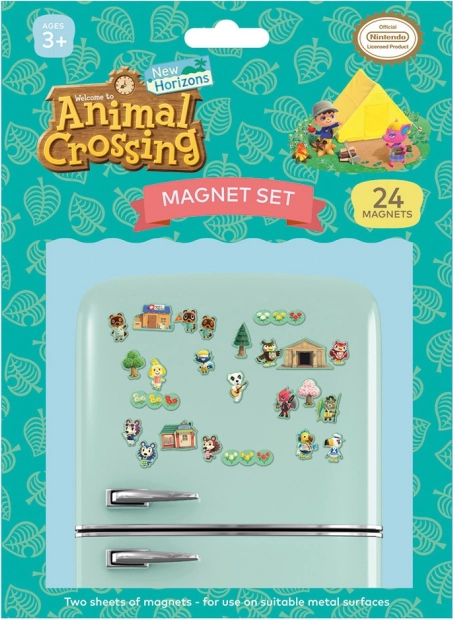 Animal Crossing Magnet-Set, 21 Stück