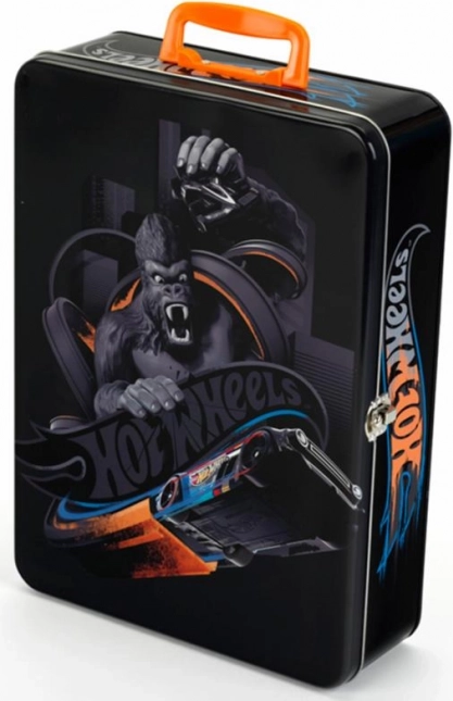 Metallkoffer für 50 HOT WHEELS-Autos