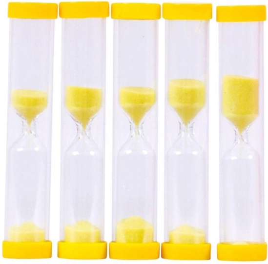 Sanduhr BIGJIGS TOYS – 3 Minuten, gelb