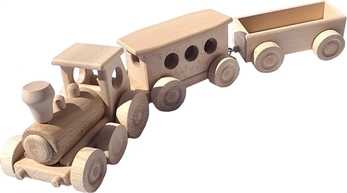 Ceeda Cavity Holz-Personenzug