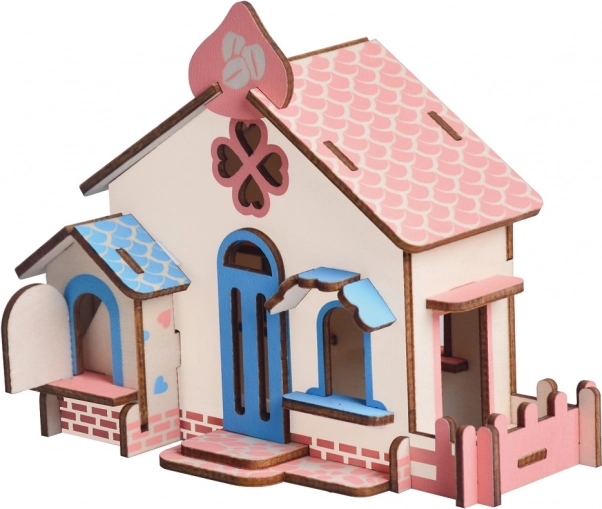 Holz 3D Puzzle Schokoladenhaus für Kinder