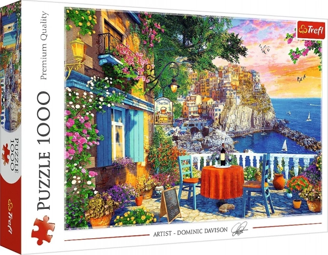 Puzzle 1000 Teile Ausblick auf Cinque Terre