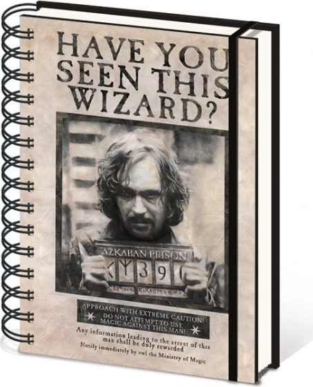 Ringblock A5 liniert – HARRY POTTER (Sirius)