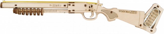 Holz 3D Puzzle WOODEN CITY Judgment Day Gewehr RMT-870