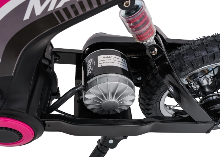 Leistungsstarker 350W-Motor und 3 Geschwindigkeiten