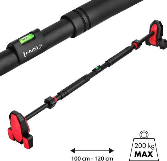 Türreck mit Spreizfunktion und integrierter Wasserwaage HMS