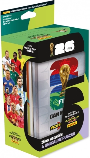 Sammeldose mit Karten PANINI FIFA World Cup 2026