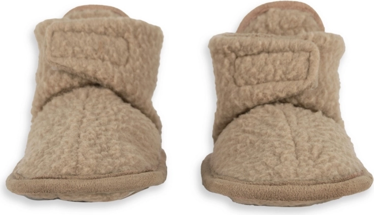 Lodger Teddy-Hausschuhe beige 0–3 Monate – 1 Stück