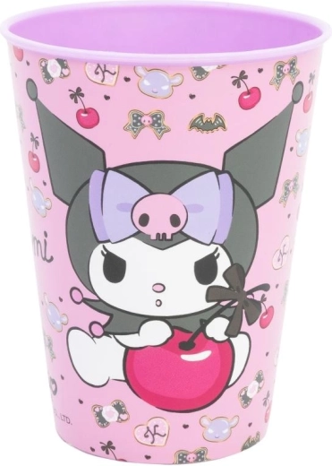Plastikbecher Kuromi – 1 Stück