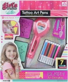 Batteriebetriebenes Tattoo-Set für Mädchen