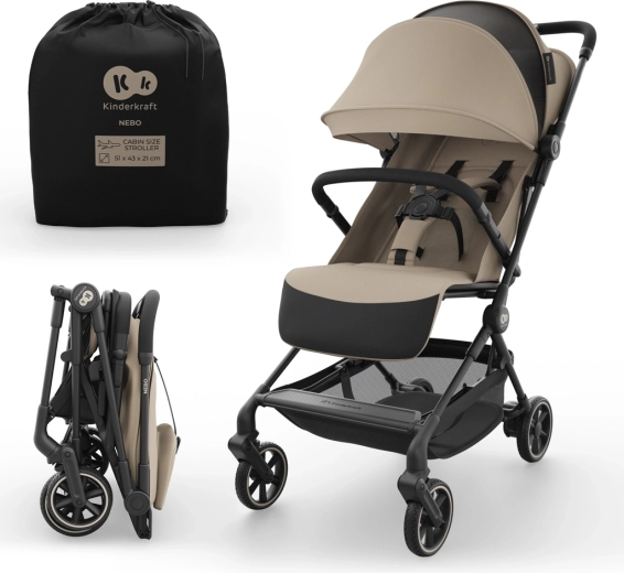 Sportwagen Kinderkraft NEBO – Soft Beige