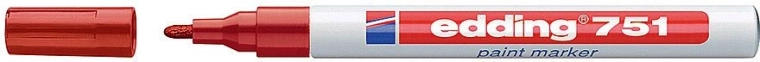 Lackmarker rot Edding 751