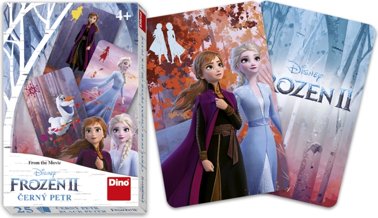 Dino Karten Frozen II Schwarzer Peter