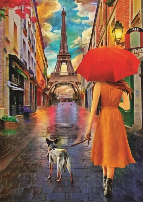 Puzzle Freundschaft im Regen - 500 Teile