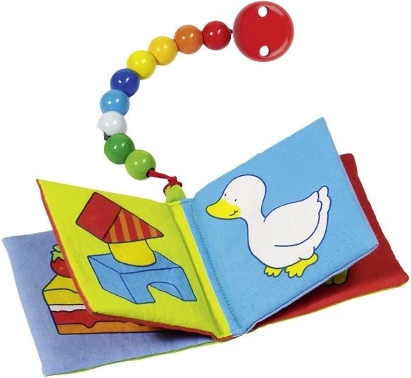 Heimess Baumwoll-Knisterbuch mit Quietsche