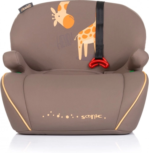 Kindersitz Sonic mit Giraffenmotiv i-Size Isofix