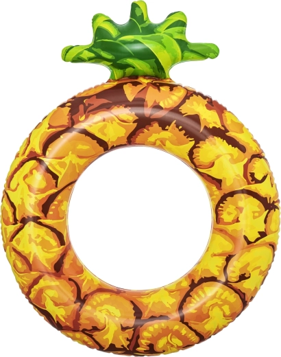 Aufblasbarer Schwimmring BESTWAY für Kinder ab 12 Jahren und Erwachsene 119 cm – Ananas