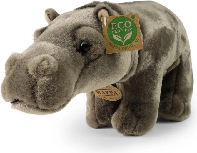 Rappa Plüsch-Nilpferd stehend 30 cm Eco-Friendly