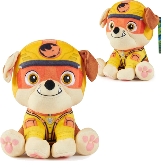 Plüschtier PAW PATROL Jungle Pups Rubble 18 cm