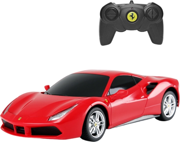 Ferngesteuertes RC-Auto FERRARI 488 GTB 1:24 RASTAR – schwarz