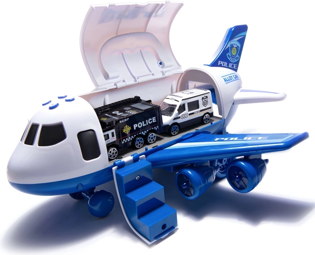 öffnender Rumpf und klappbare Rampe