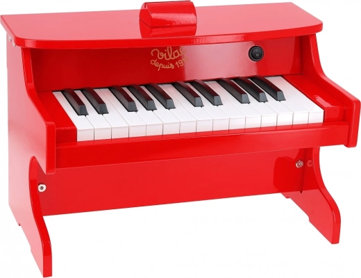 Elektronisches Kinderklavier rot VILAC