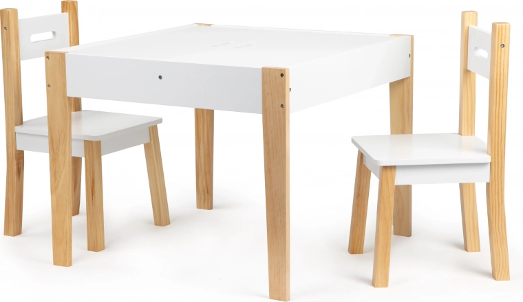 Kinderset Tisch und zwei Stühle ECOTOYS