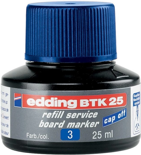 Edding BTK 25 Tinte Blau – Nachfüllung für Whiteboard-Marker