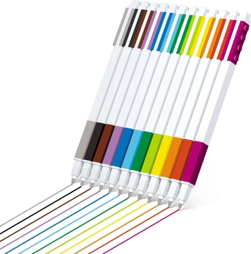 Feine Spitze für präzise Linien