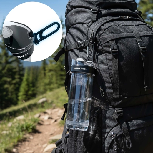 Clip für den Rucksack – unterwegs und beim Sport