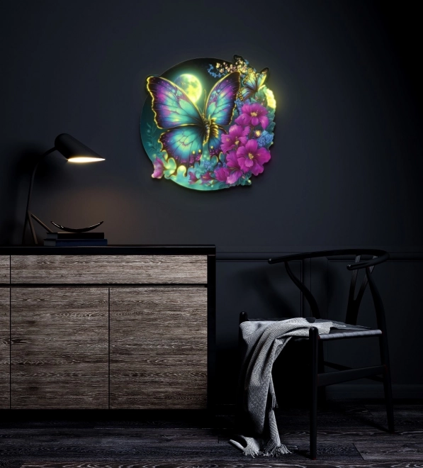 Puzzle und Wanddekoration