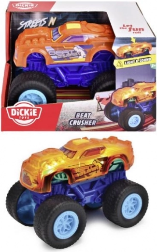 Auto Beat Crusher mit Schwungmechanismus 17 cm mit Licht und Sound