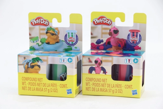 Play-Doh Lustige Freunde – gestreifte Knetmasse