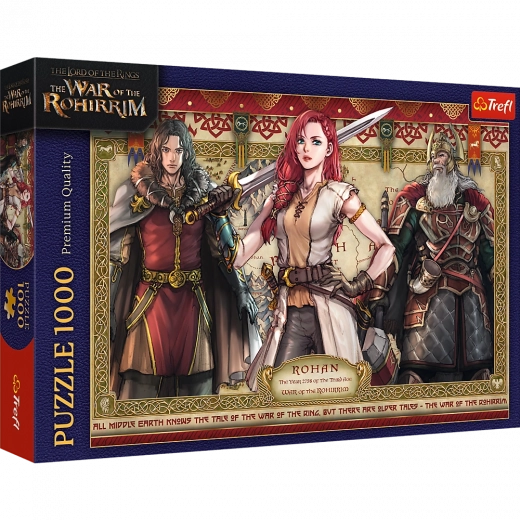 Puzzle 1000 Herr der Ringe: Krieg der Rohirrim