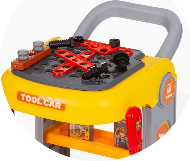 Arbeitsfläche und organisiertes Stauraumkonzept