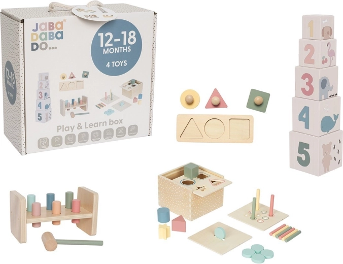 Jabadabado Box Spiel & Lernen 12–18 Monate