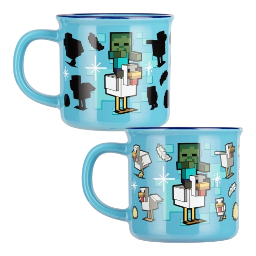 Farbwechsel-Tasse MINECRAFT Chicken Jockey